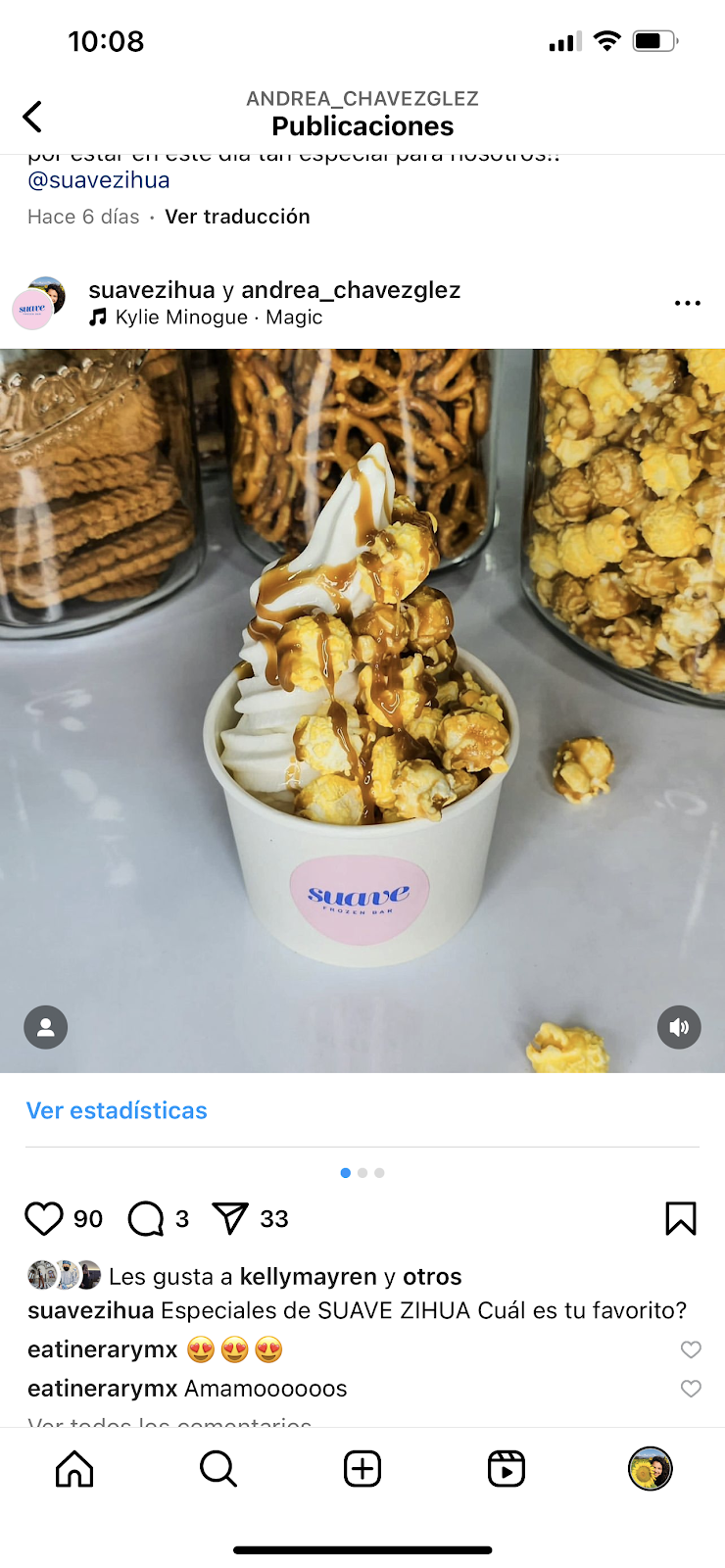 Suave Frozen Bar