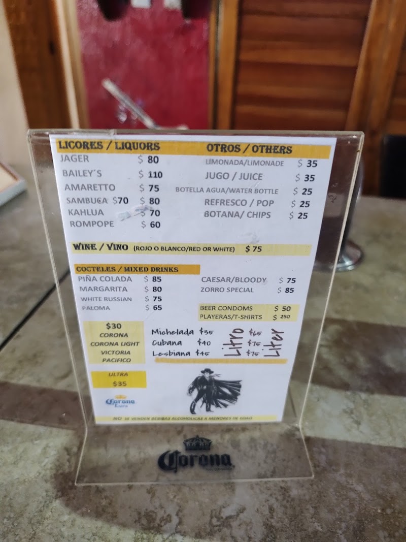 Zorro’s Bar Ixtapa