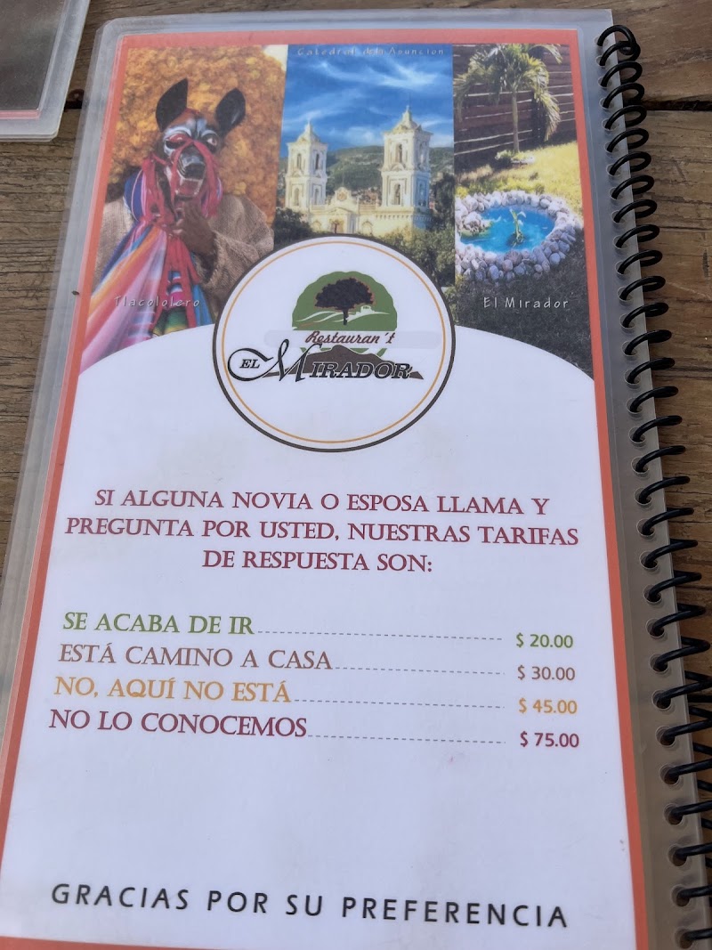 Restaurant El Mirador